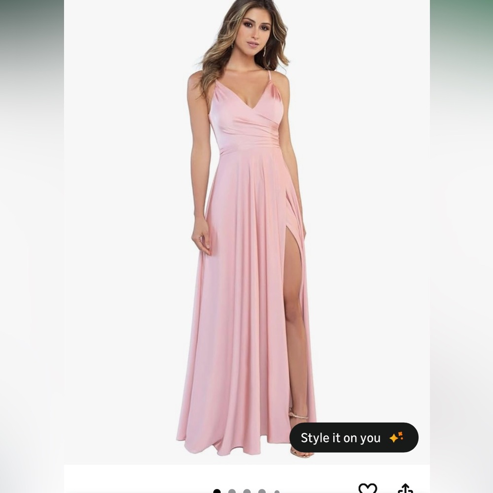 Light pink bridesmaid/formal dress
